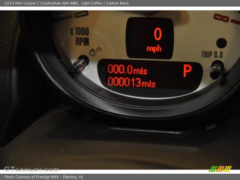 Light Coffee / Carbon Black 2014 Mini Cooper S Countryman All4 AWD
