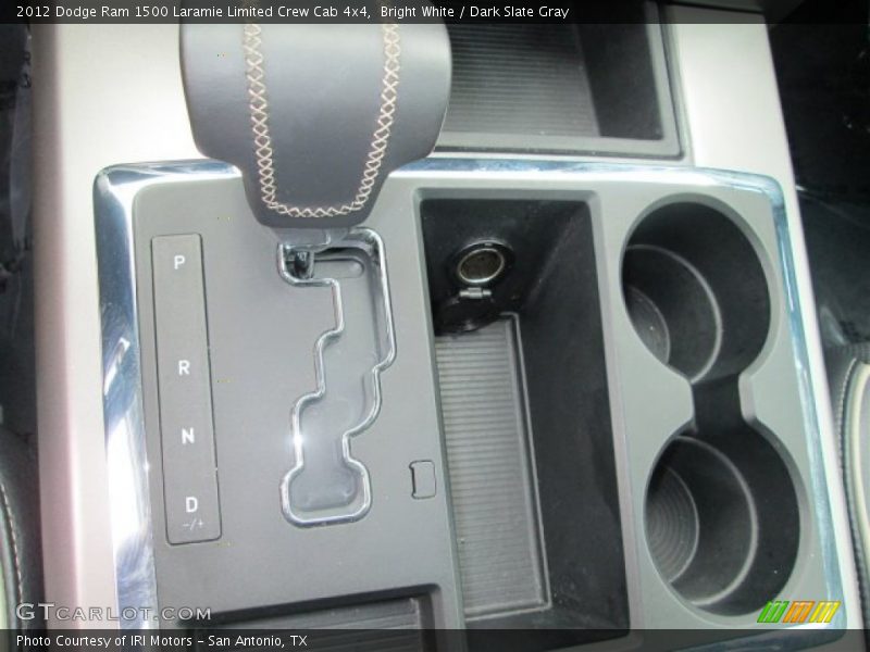 Bright White / Dark Slate Gray 2012 Dodge Ram 1500 Laramie Limited Crew Cab 4x4