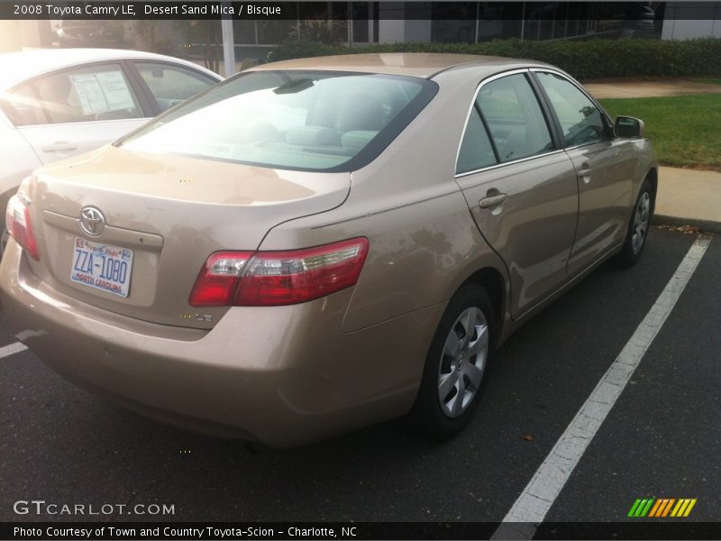 Desert Sand Mica / Bisque 2008 Toyota Camry LE