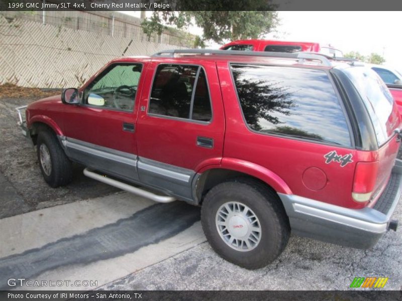  1996 Jimmy SLT 4x4 Cherry Red Metallic