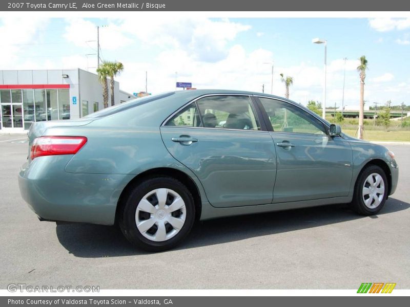Aloe Green Metallic / Bisque 2007 Toyota Camry LE
