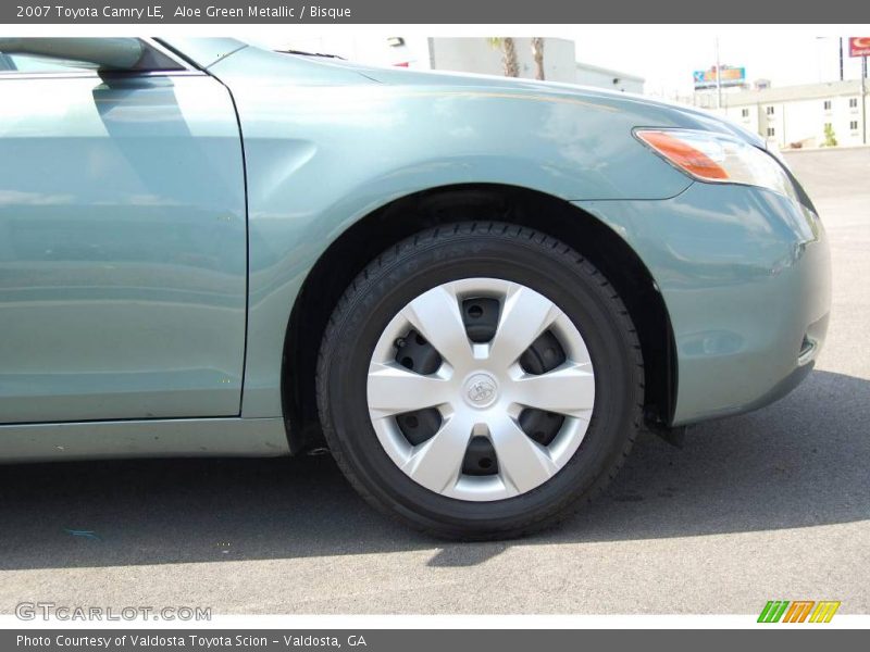 Aloe Green Metallic / Bisque 2007 Toyota Camry LE