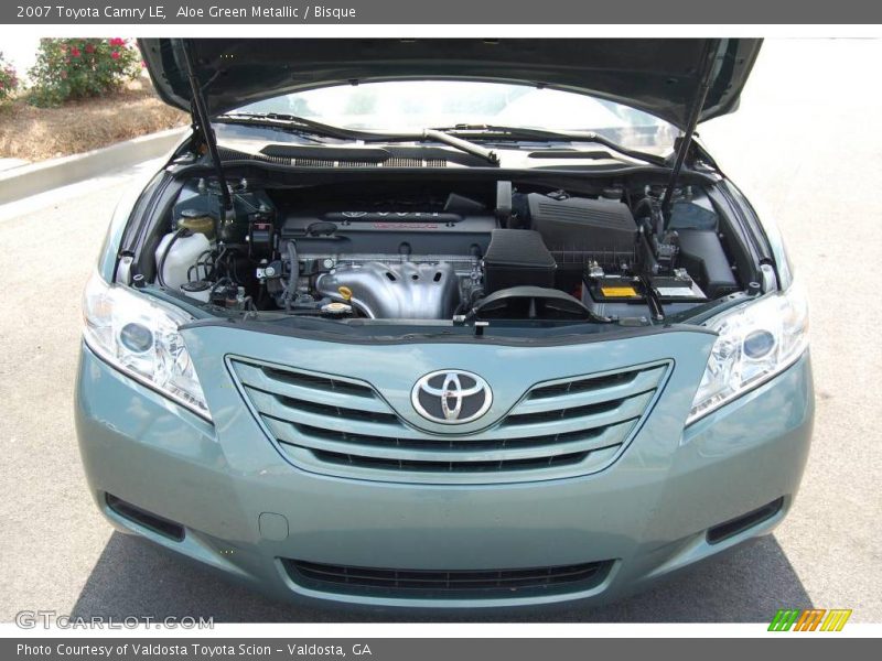 Aloe Green Metallic / Bisque 2007 Toyota Camry LE
