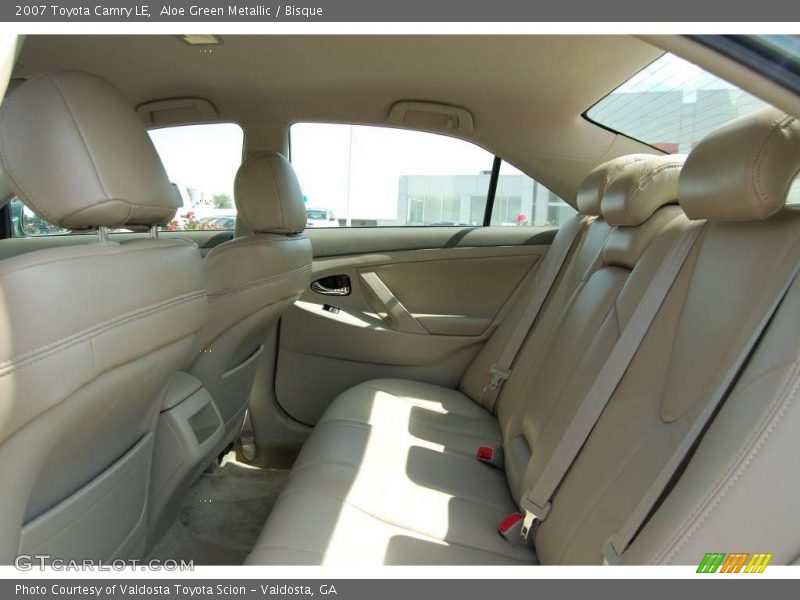 Aloe Green Metallic / Bisque 2007 Toyota Camry LE