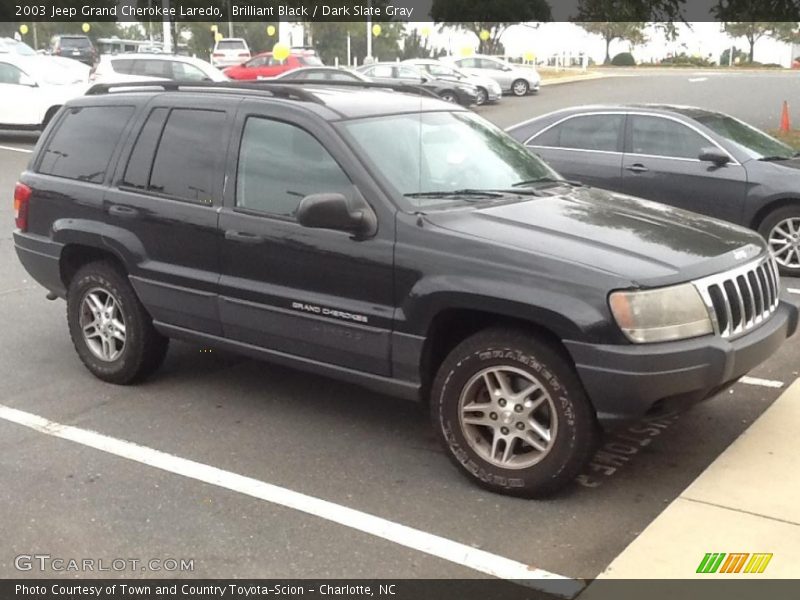 Brilliant Black / Dark Slate Gray 2003 Jeep Grand Cherokee Laredo