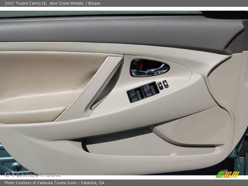 Aloe Green Metallic / Bisque 2007 Toyota Camry LE