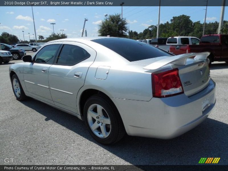 Bright Silver Metallic / Dark Slate Gray 2010 Dodge Charger SXT