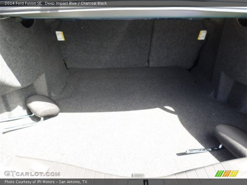 Deep Impact Blue / Charcoal Black 2014 Ford Fusion SE