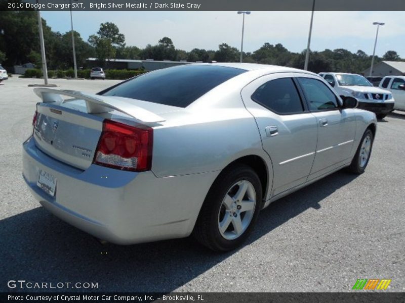 Bright Silver Metallic / Dark Slate Gray 2010 Dodge Charger SXT