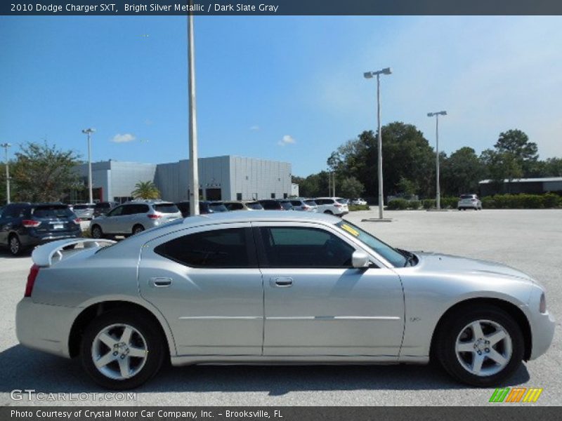 Bright Silver Metallic / Dark Slate Gray 2010 Dodge Charger SXT