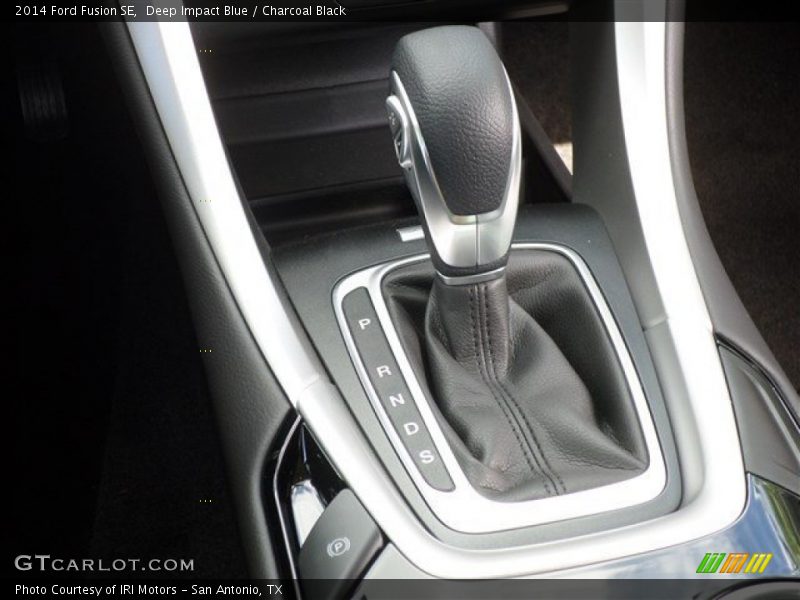 Deep Impact Blue / Charcoal Black 2014 Ford Fusion SE