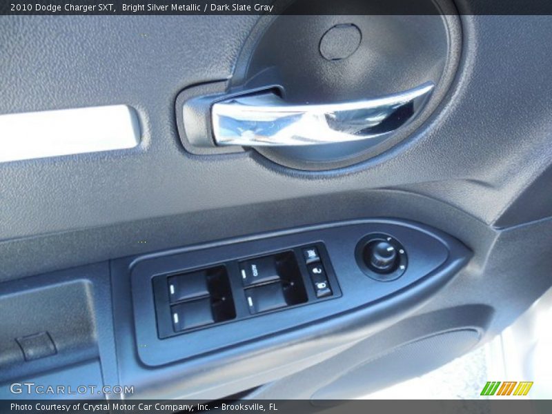 Bright Silver Metallic / Dark Slate Gray 2010 Dodge Charger SXT