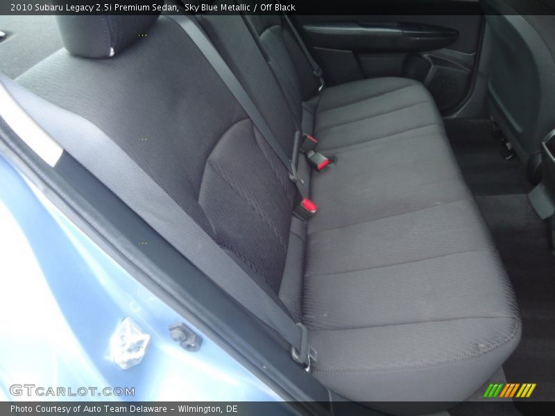 Sky Blue Metallic / Off Black 2010 Subaru Legacy 2.5i Premium Sedan