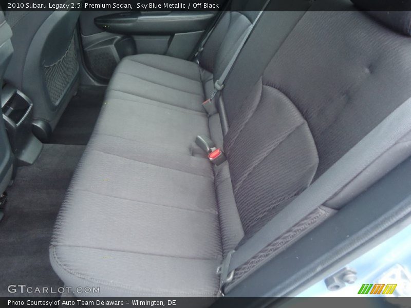 Sky Blue Metallic / Off Black 2010 Subaru Legacy 2.5i Premium Sedan
