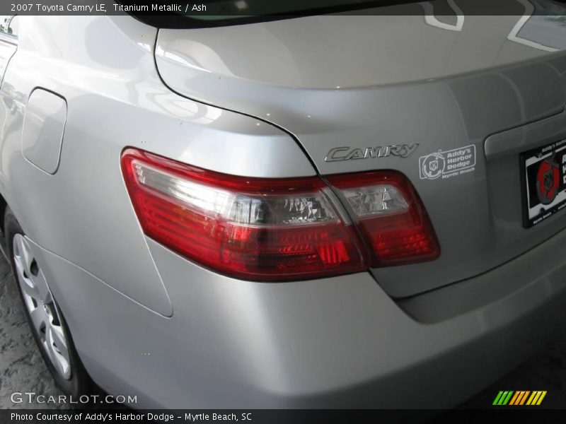 Titanium Metallic / Ash 2007 Toyota Camry LE