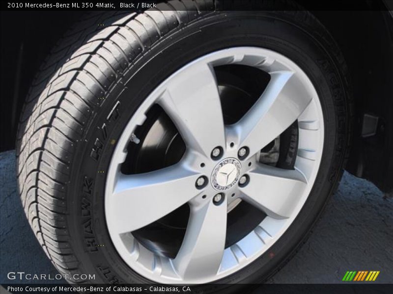 Black / Black 2010 Mercedes-Benz ML 350 4Matic
