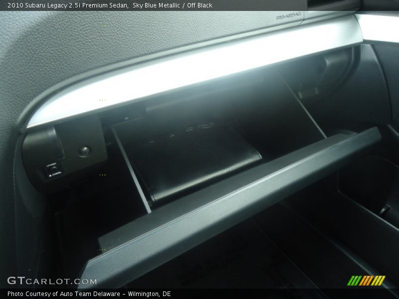 Sky Blue Metallic / Off Black 2010 Subaru Legacy 2.5i Premium Sedan