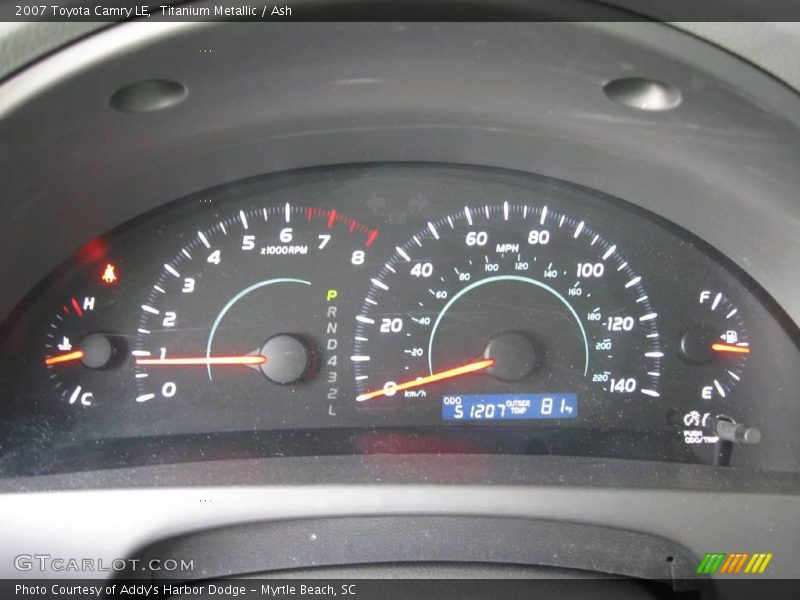 Titanium Metallic / Ash 2007 Toyota Camry LE
