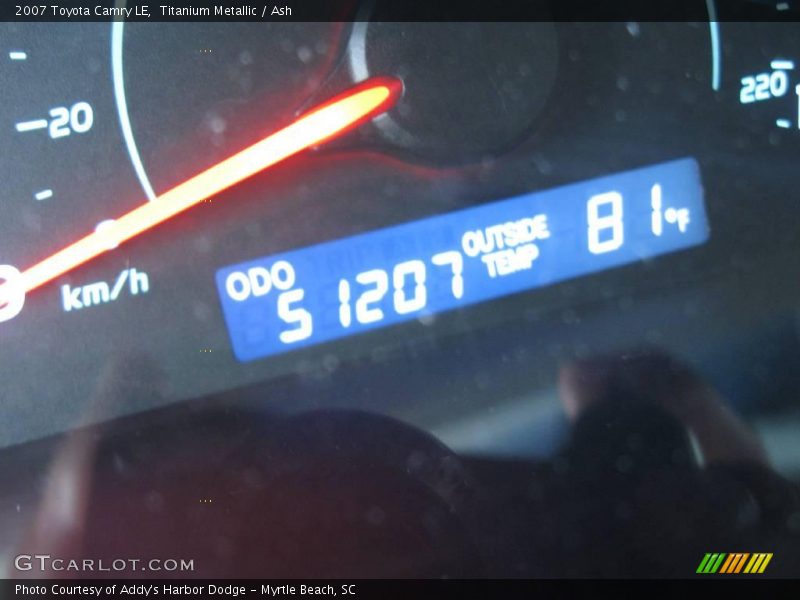 Titanium Metallic / Ash 2007 Toyota Camry LE