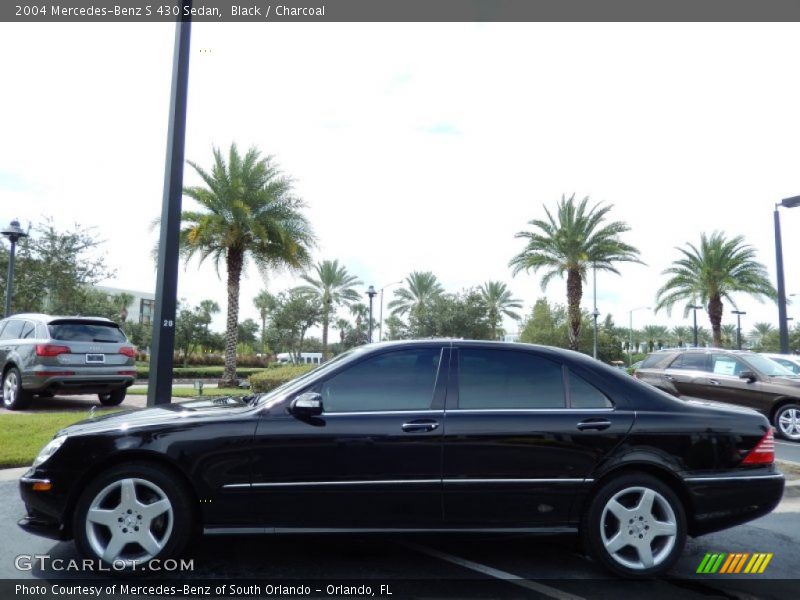Black / Charcoal 2004 Mercedes-Benz S 430 Sedan