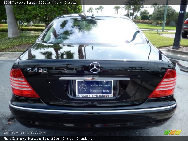Black / Charcoal 2004 Mercedes-Benz S 430 Sedan