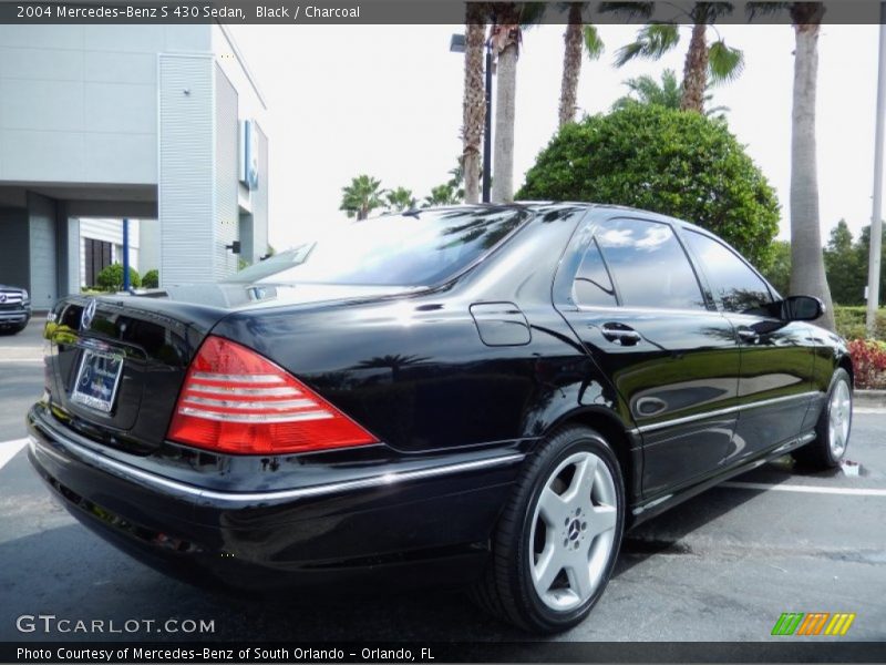 Black / Charcoal 2004 Mercedes-Benz S 430 Sedan