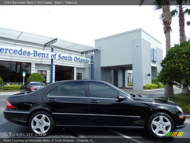 Black / Charcoal 2004 Mercedes-Benz S 430 Sedan