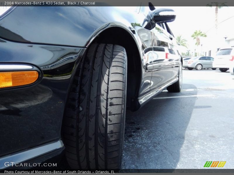 Black / Charcoal 2004 Mercedes-Benz S 430 Sedan