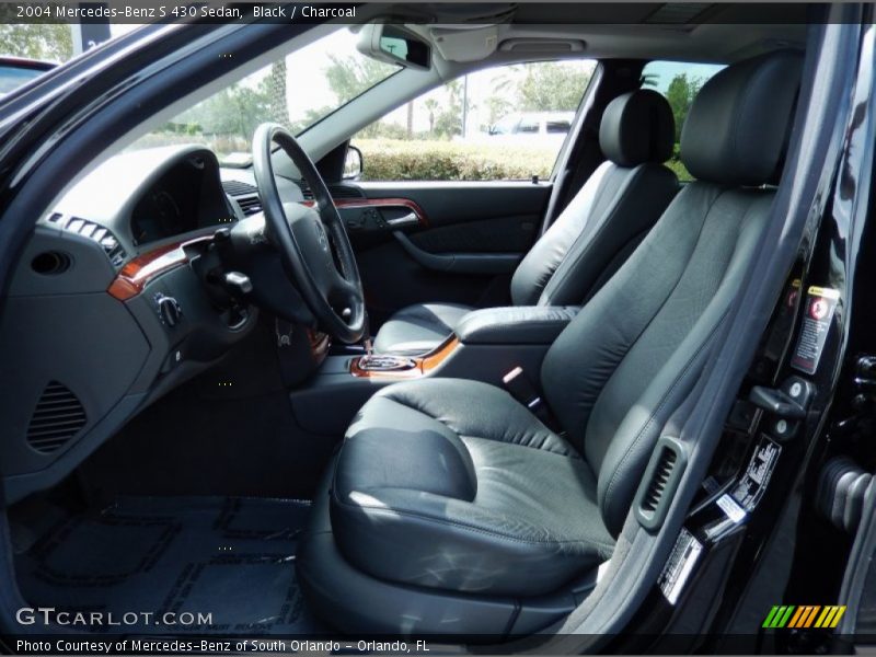 Black / Charcoal 2004 Mercedes-Benz S 430 Sedan