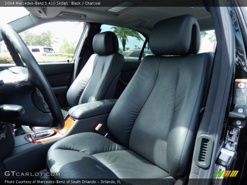 Black / Charcoal 2004 Mercedes-Benz S 430 Sedan
