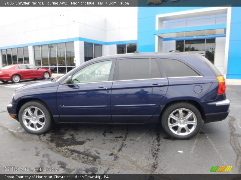Midnight Blue Pearl / Light Taupe 2005 Chrysler Pacifica Touring AWD