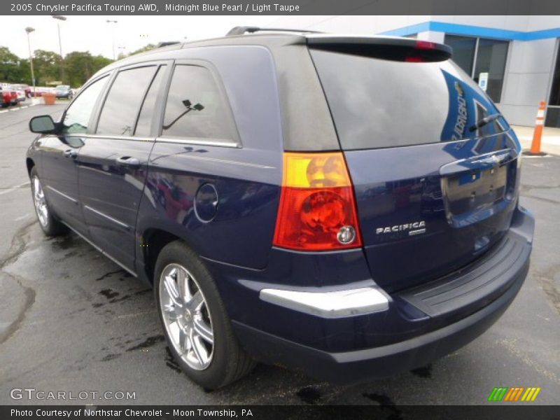 Midnight Blue Pearl / Light Taupe 2005 Chrysler Pacifica Touring AWD