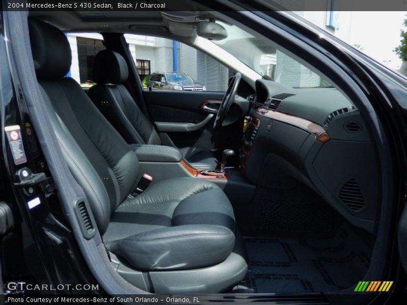 Black / Charcoal 2004 Mercedes-Benz S 430 Sedan
