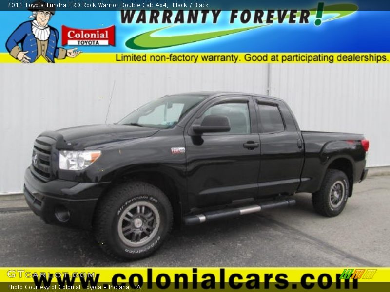 Black / Black 2011 Toyota Tundra TRD Rock Warrior Double Cab 4x4