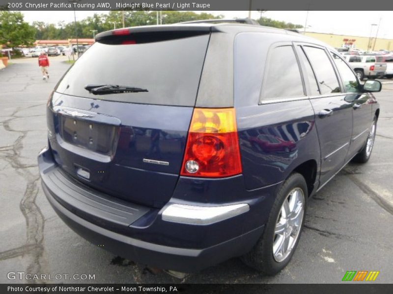 Midnight Blue Pearl / Light Taupe 2005 Chrysler Pacifica Touring AWD