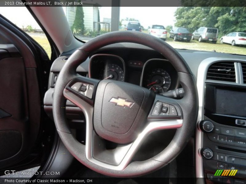 Black / Jet Black 2013 Chevrolet Malibu LT