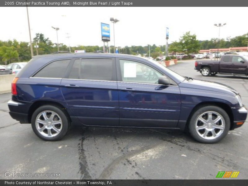 Midnight Blue Pearl / Light Taupe 2005 Chrysler Pacifica Touring AWD