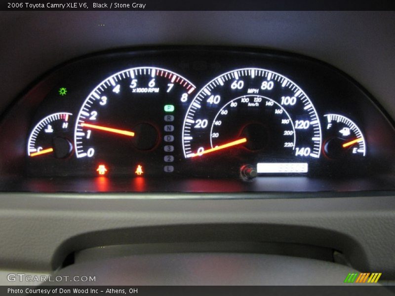 Black / Stone Gray 2006 Toyota Camry XLE V6