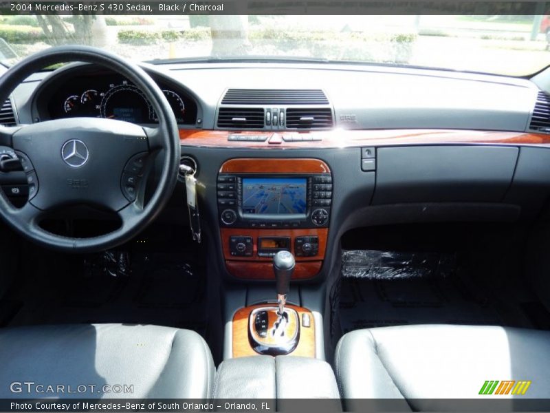 Black / Charcoal 2004 Mercedes-Benz S 430 Sedan