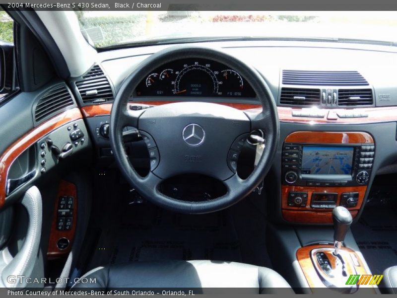Black / Charcoal 2004 Mercedes-Benz S 430 Sedan