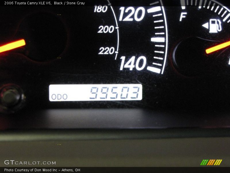 Black / Stone Gray 2006 Toyota Camry XLE V6