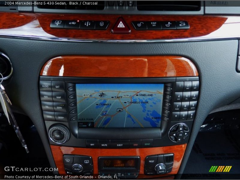 Black / Charcoal 2004 Mercedes-Benz S 430 Sedan