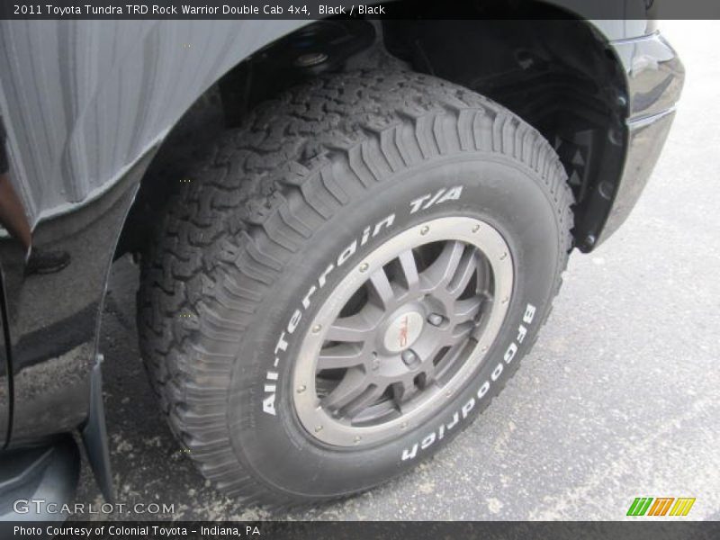 Black / Black 2011 Toyota Tundra TRD Rock Warrior Double Cab 4x4