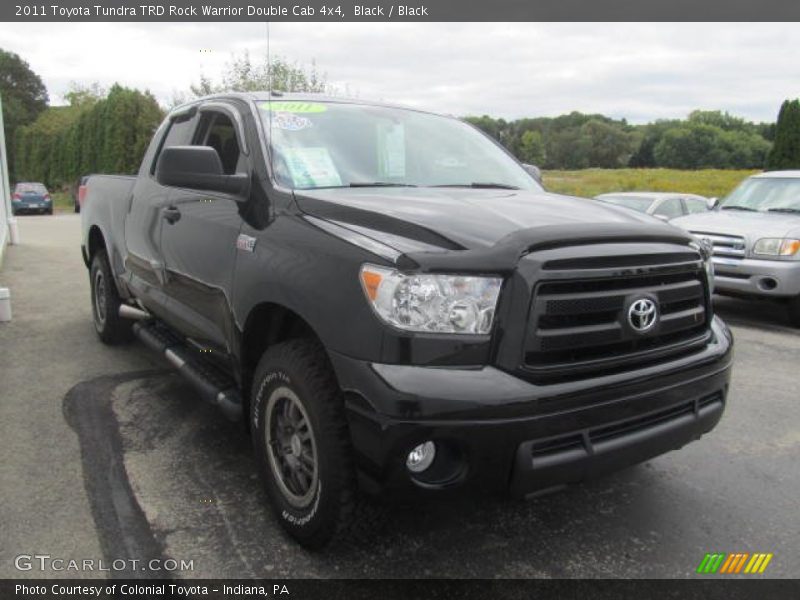 Black / Black 2011 Toyota Tundra TRD Rock Warrior Double Cab 4x4