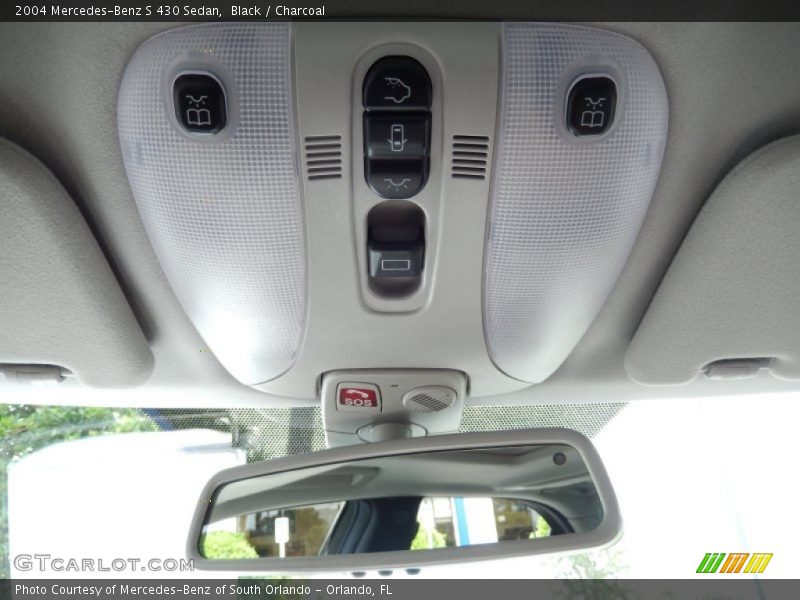 Black / Charcoal 2004 Mercedes-Benz S 430 Sedan