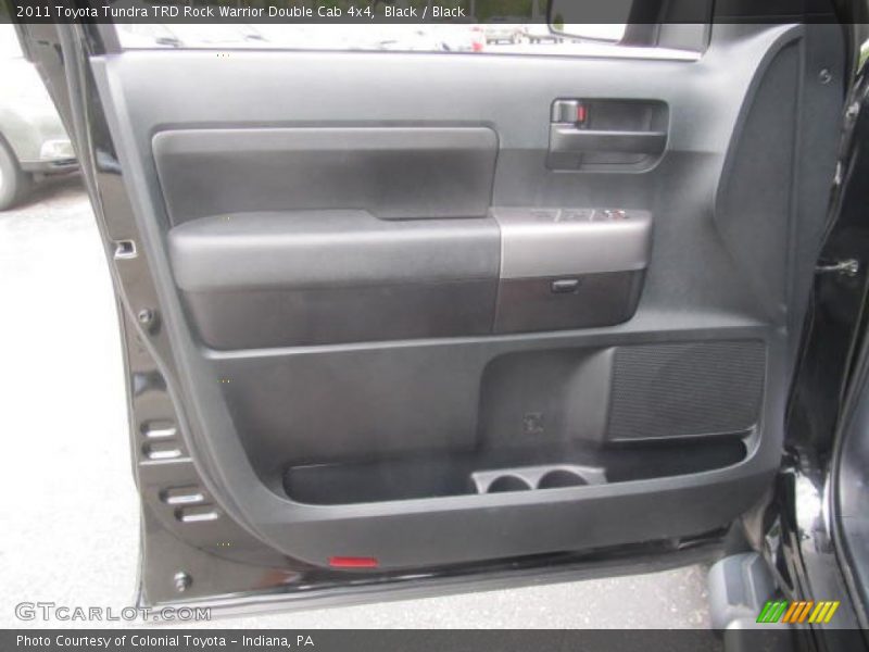 Black / Black 2011 Toyota Tundra TRD Rock Warrior Double Cab 4x4