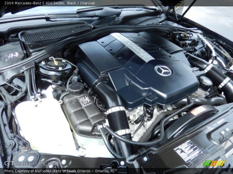 Black / Charcoal 2004 Mercedes-Benz S 430 Sedan