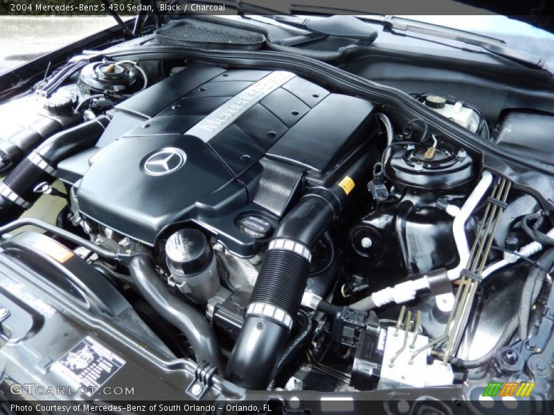 Black / Charcoal 2004 Mercedes-Benz S 430 Sedan