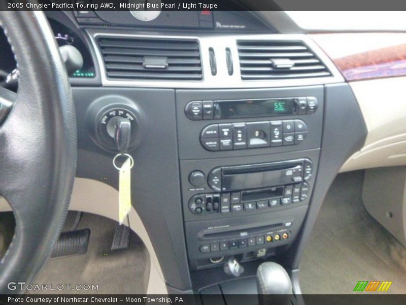 Midnight Blue Pearl / Light Taupe 2005 Chrysler Pacifica Touring AWD