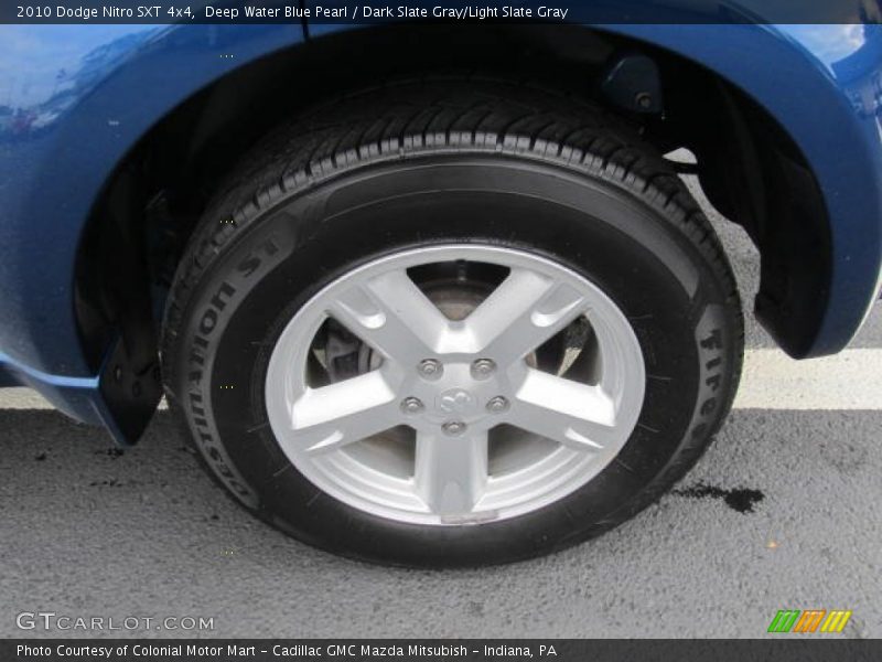Deep Water Blue Pearl / Dark Slate Gray/Light Slate Gray 2010 Dodge Nitro SXT 4x4